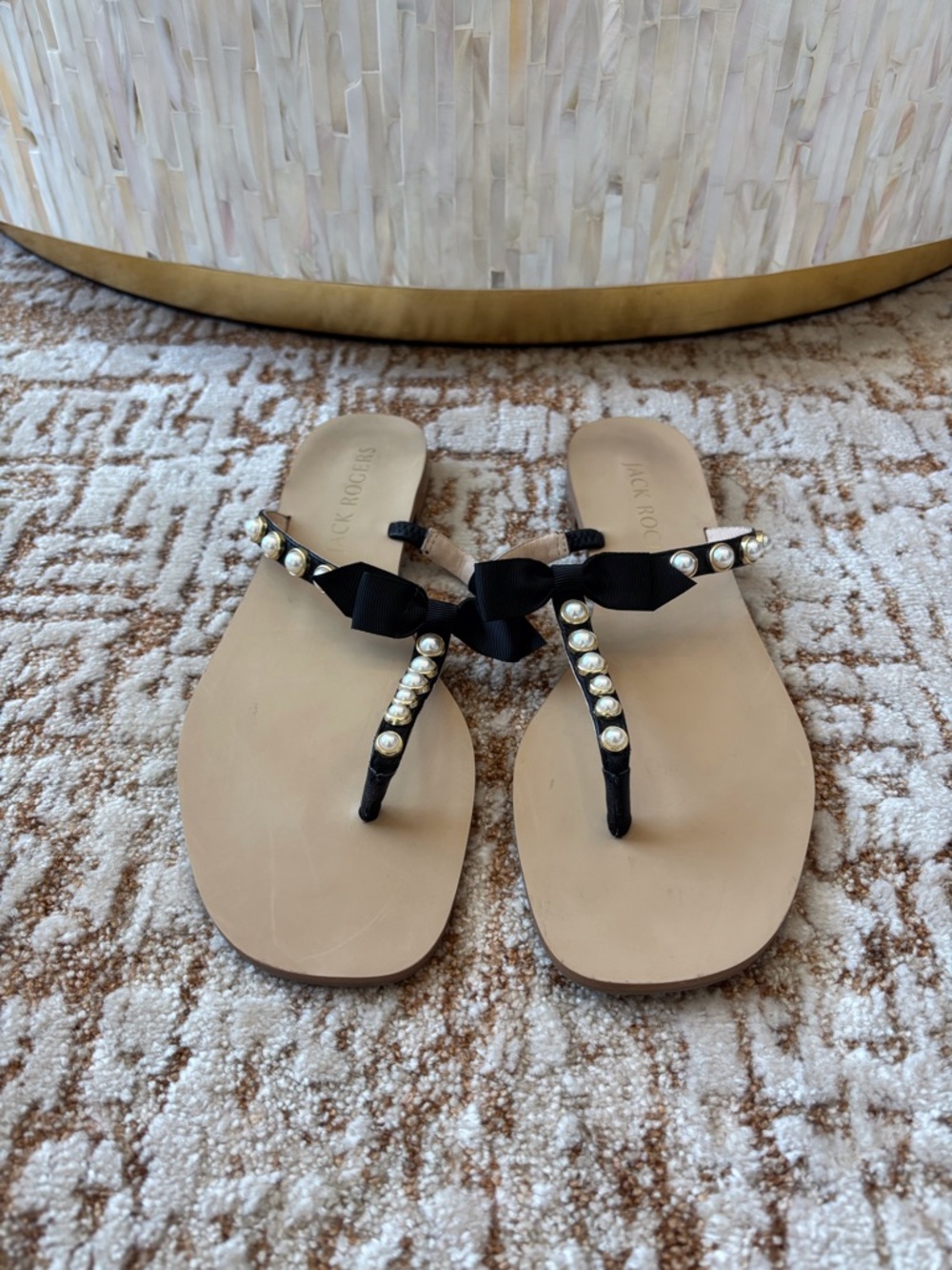 Jack Rogers Black Sandpiper Sandal - Picture 2 of 5